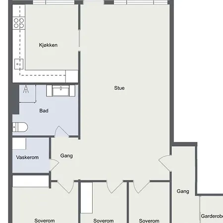 Apartment Bright Top-floor With Panoramic Views Near Ons Stavanger